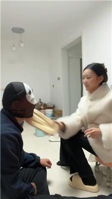 【锅盖子】高颜值女神S-挑战300耳光 JS250104-7