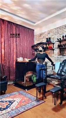 【冷颜】狗笼囚禁绿帽奴 JS250318-10