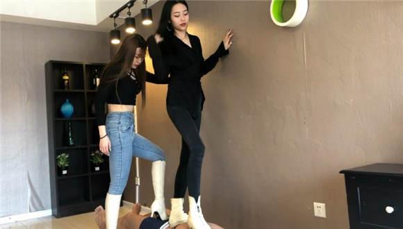 欢度五一巨献-白靴女王残酷调教