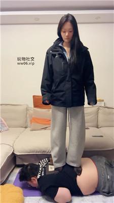 【埋汰】瑜伽女教练的脚下奴【下】 JS250218-8