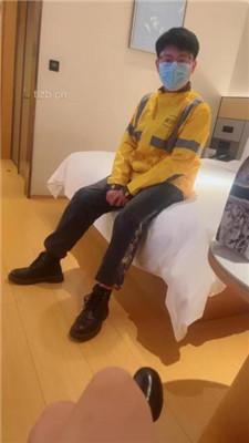 【盖洛】惩罚迟到的外卖员-短靴原味黑棉袜