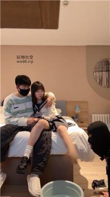 【九月】情侣主-JK主-皮鞋白袜蹂躏绿帽奴 JS250105-12