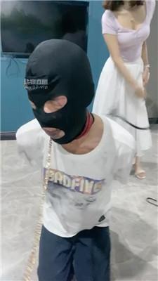 【妮妮大大】吞咽丝袜-贝壳头白袜踩-反绑踢踹 JS250523-30