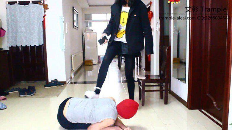 媛媛出演！讨厌的经理最后做我的狗（续）！