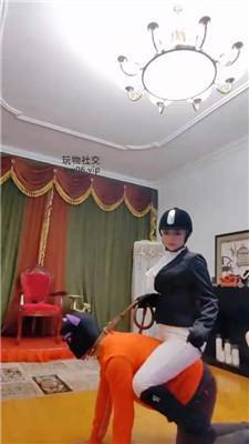 【魔鬼天使】马术女主-骑马骑脖驯化 JS250116-29