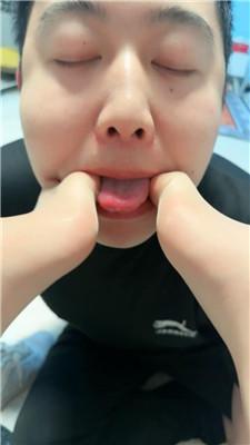 【苒溪】沉浸式-舔肉丝脚/强制闻鞋 JS250224-20