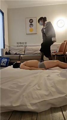 【上头姐妹花】学生S-捆绑班主任暴揍 JS250216-14