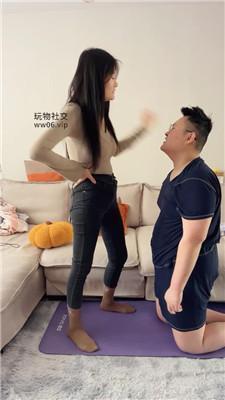 【埋汰】牛仔裤坐脸/原味棉袜脚踩虐 JS250109-31