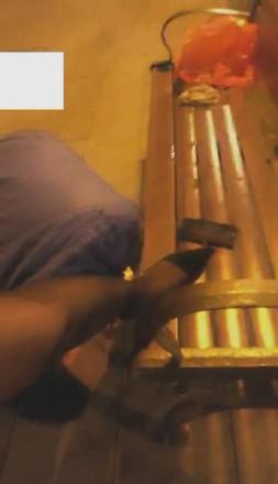 VIVI圣诞节马路边花式圣水超刺激