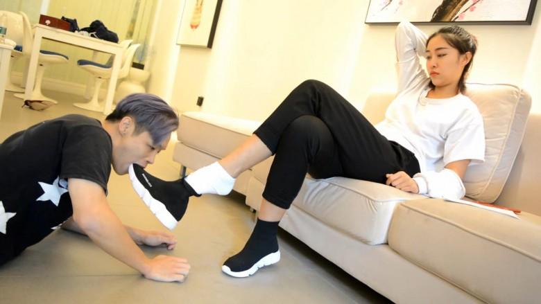 〖H.P.L栖心之栈〗—夏芙脏鞋白袜原味调奴