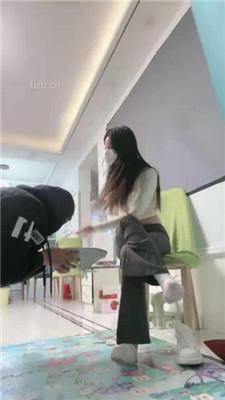 【月影儿】瑜伽裤白袜调/全体重踩踏深喉