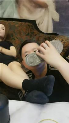 【文文文文】脏鞋底-超味黑棉袜羞辱 JS250426-26