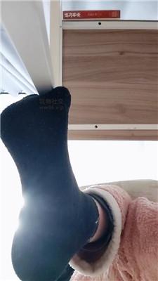 【上海汤圆】红黑棉袜    250130-21