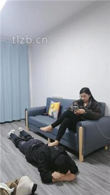 【尤尤子】跪舔超脏长靴/原味裸足