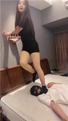 【球球】坐脸腿绞窒息-黑棉袜气味辱 bf52257