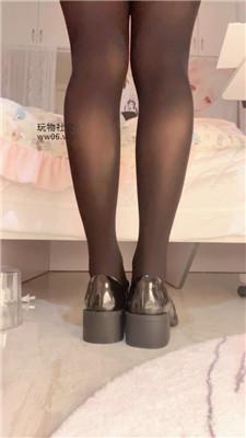 【砂糖】厚黑小皮鞋    250115-9