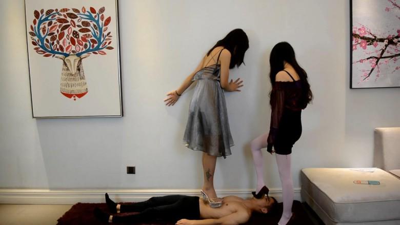 〖H.P.L栖心之栈〗—新人梦希、梦雅姐妹调教欺负