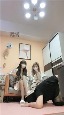 【一唯】双S-姐妹花用臭鞋虐老师奴【双视角版】 JS250122-2