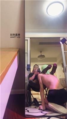 【柒老板】绿帽男友非要下跪做狗 JS250301-32