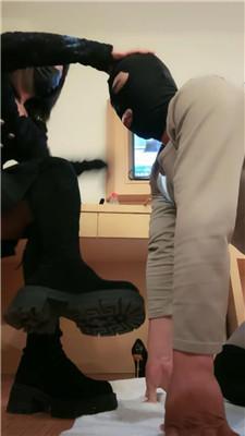 【颜值】抽耳光/清理脏长靴/碾压狗爪 JS250219-41