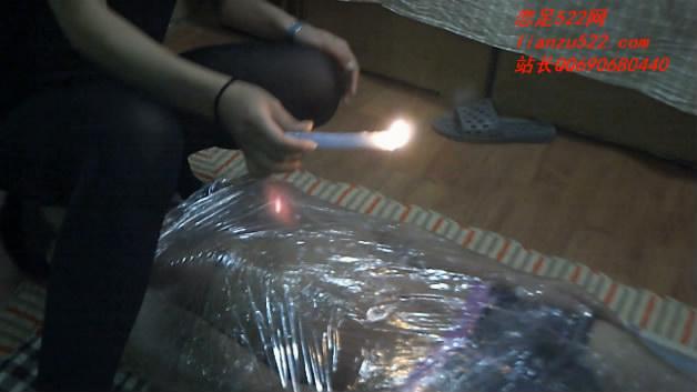 木乃伊滴蜡高跟踩