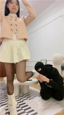 【心动茜茜】短靴碾压狗爪/闻舔超臭棉袜/喝洗脚水口水