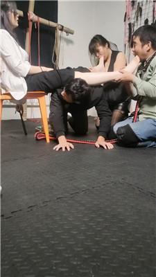 【鸿运】五花大绑虐情侣奴【双视角版】 JS250415-28