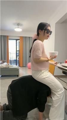 【薇薇】物化家具奴-伺候主子用餐 JS250322-5