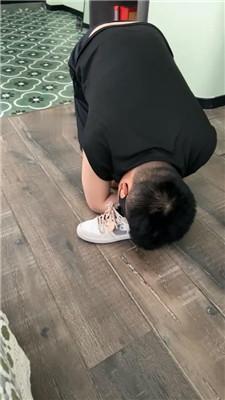 【小玉】狗舌清理脏鞋白棉袜 JS250506-19