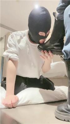 【绝美兔女王】跪舔脏长靴臭白袜/捆绑踩踏
