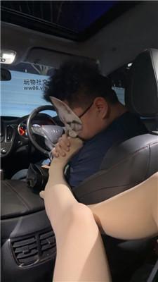 【喵酱紫】车内调-长靴肉丝强迫虐 JS250204-30