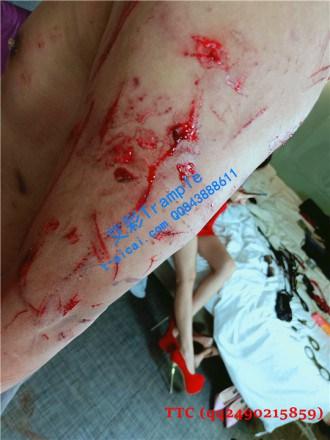 超狠高跟鞋殘忍暴踹