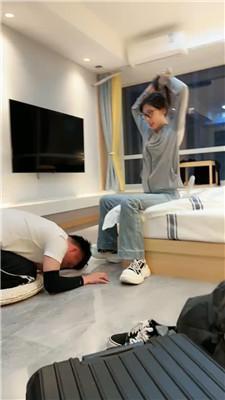 【西彤】重度虐打-舔脏鞋白棉袜 JS250515-8