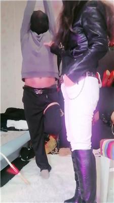 【潘西】高跟长靴S-吊绑暴力虐打【双视角版】 JS250210-22