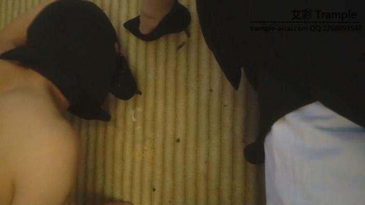 肉丝长腿美女调教狗奴