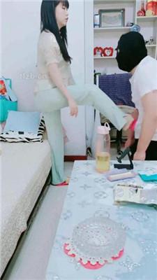 【芷镜小主】鞋抽耳光/揪耳朵/恋足舔