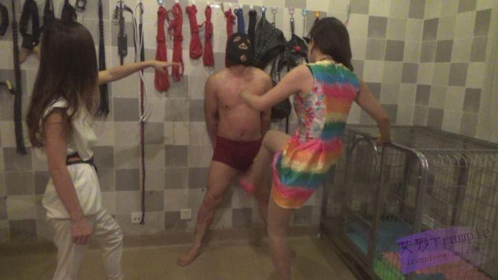 品丝阁 重度踢踹 蛋肿一周未好