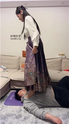 【埋汰】马面裙肉丝美腿诱惑虐 bf50050