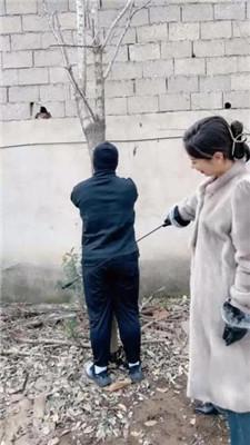 【沅芷大人】吊绑树上鞭子狂抽