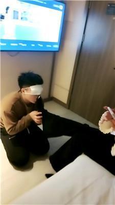 【甜七】沐足店反倒做技师的狗奴 JS250114-20