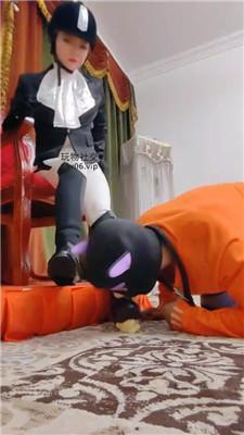 【魔鬼天使】女教练骑人形犬驯化 JS250116-38