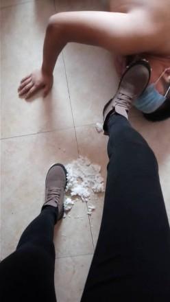 GB16102301鸽宝S语言羞辱贱奴帮主人清理鞋子喂食