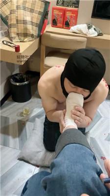 【白兔】白袜脚踩/强制滴蜡 JS250125-3