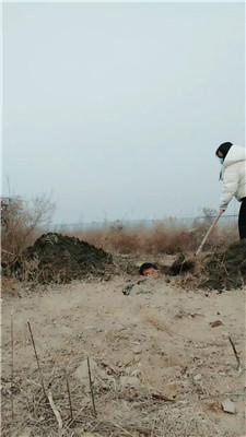 【沐颜】户外鞭打跟踪狂/体验活埋【双视角版】JS250111-25