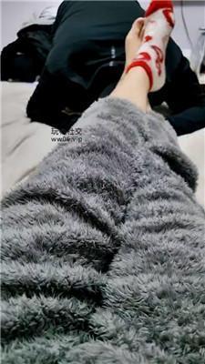 【小羊咩咩】毛巾棉袜诱惑家奴 JS250114-13