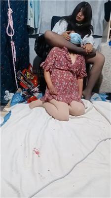 【伪娘和人妻】蓬头垢面的狗喝圣水 JS250120-4