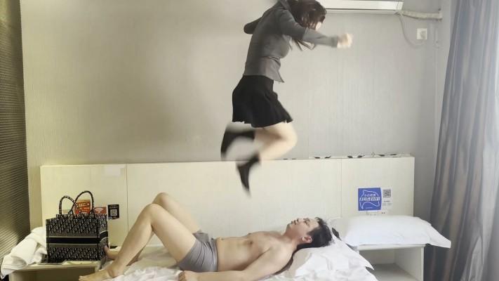 【黑丝诱惑】上海狗专门找沐沐女主剧情片调教 YC-230421-4