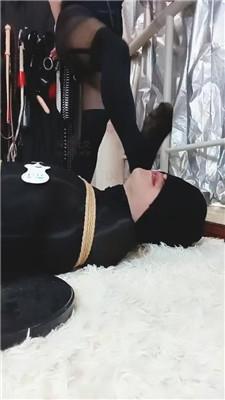 【潘西】捆绑堵嘴插嘴踩虐【双视角版】 JS250206-19