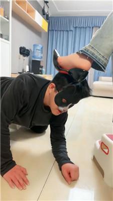 【语阳】狗舌清理脏鞋-高跟踩 JS250326-2