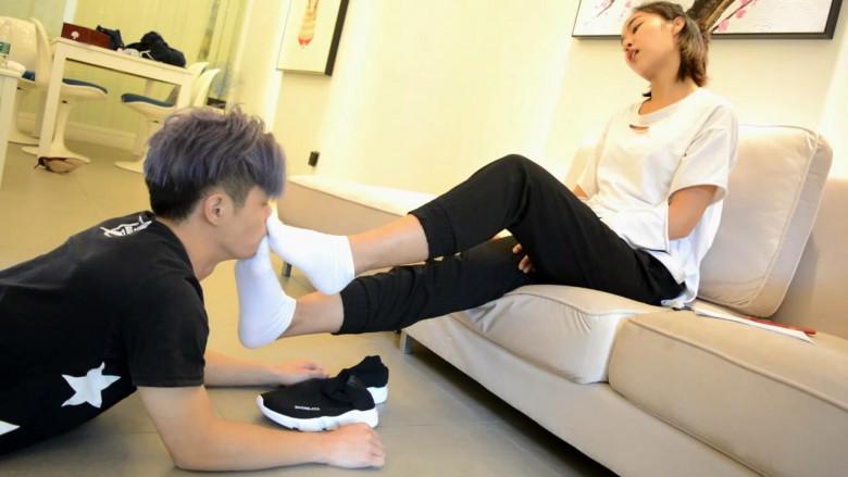 〖H.P.L栖心之栈〗—夏芙脏鞋白袜原味调奴